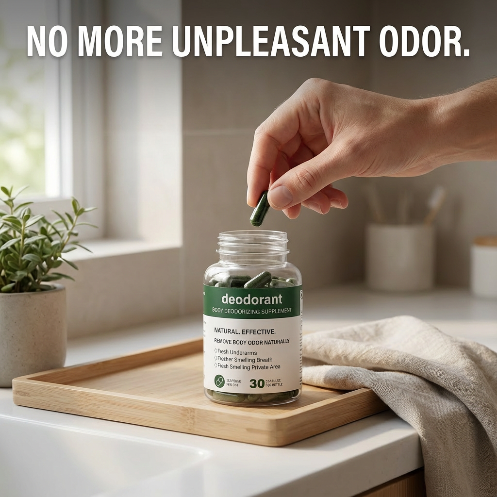 OdorLess Body Deodorizing Capsules
