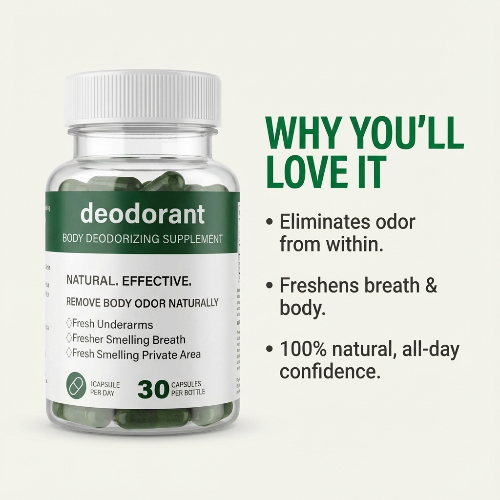 OdorLess Body Deodorizing Capsules