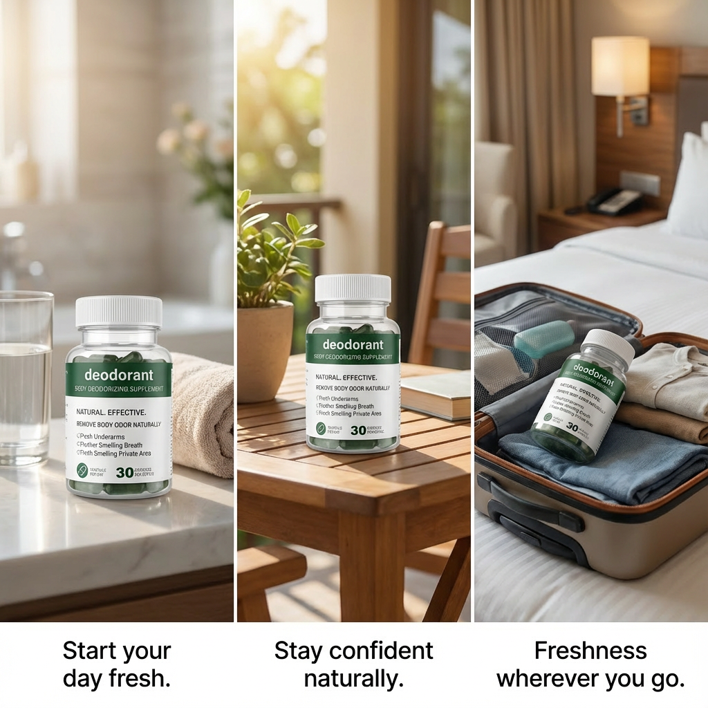 OdorLess Body Deodorizing Capsules