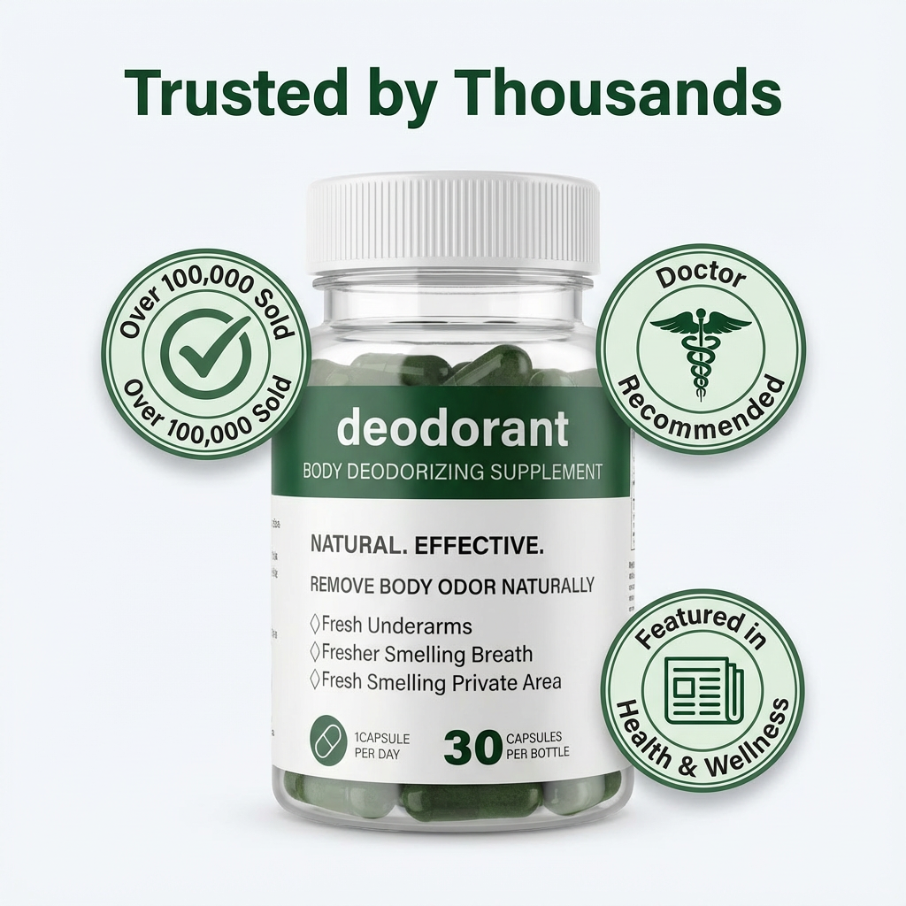 OdorLess Body Deodorizing Capsules